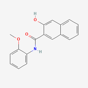 molecular formula C18H15NO3 B1668940 Naphthol AS-OL CAS No. 135-62-6