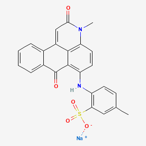 molecular formula C24H17N2NaO5S B1668952 Alizarin Rubinol R CAS No. 4478-76-6