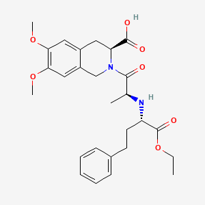 molecular formula C27H34N2O7 B1668961 Moexipril CAS No. 109715-88-0