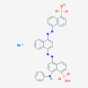 molecular formula C36H25N5NaO6S2 B1668969 Acid Black 24 CAS No. 3071-73-6