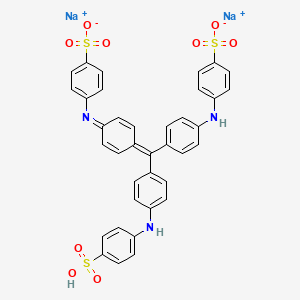 molecular formula C37H27N3Na2O9S3 B1668972 棉蓝 CAS No. 28983-56-4