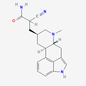 molecular formula C19H22N4O B1668975 Cianergoline CAS No. 74627-35-3