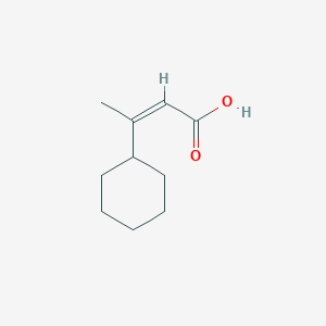 molecular formula C10H16O2 B1668987 Cicrotoic acid CAS No. 25229-42-9