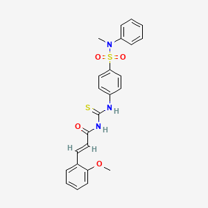 molecular formula C24H23N3O4S2 B1668992 CID1792197 