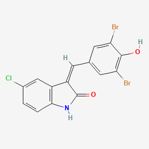 molecular formula C15H8Br2ClNO2 B1668997 Raf inhibitor 2 