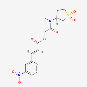 molecular formula C16H18N2O7S B1669004 CID 5951923 