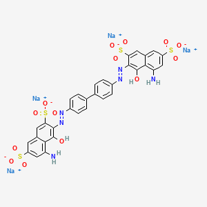molecular formula C32H24N6NaO14S4 B1669011 CID 156592070 CAS No. 2602-46-2