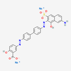 molecular formula C29H19N5Na2O7S B1669012 Direct brown 2 CAS No. 2429-82-5