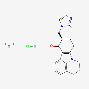 molecular formula C20H24ClN3O2 B1669025 Cilansetron Hydrochloride CAS No. 209859-87-0