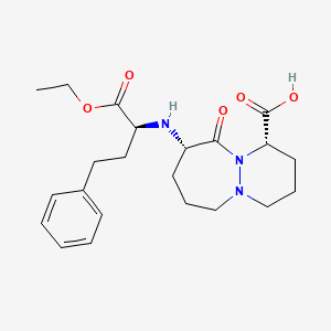 molecular formula C22H31N3O5 B1669026 Cilazapril CAS No. 88768-40-5