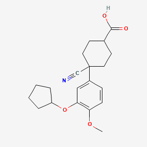 molecular formula C20H25NO4 B1669030 Cilomilast CAS No. 153259-65-5