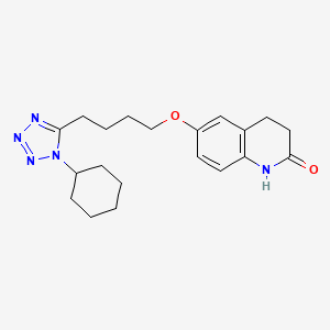 molecular formula C20H27N5O2 B1669032 Cilostazol CAS No. 73963-72-1