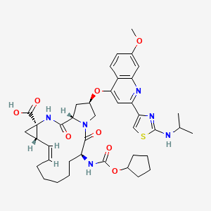 molecular formula C40H50N6O8S B1669033 Ciluprevir CAS No. 300832-84-2