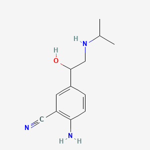 molecular formula C12H17N3O B1669034 Cimaterol CAS No. 54239-37-1