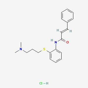 molecular formula C20H25ClN2OS B1669040 盐酸西那塞林 CAS No. 54-84-2