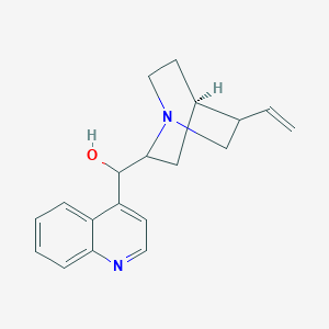 molecular formula C19H22N2O B1669041 Cinchonine CAS No. 118-10-5