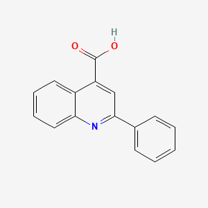 molecular formula C16H11NO2 B1669042 Cinchophen CAS No. 132-60-5