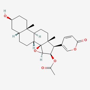molecular formula C26H34O6 B1669057 Cinobufagin CAS No. 470-37-1
