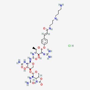 molecular formula C37H60ClN13O13 B1669059 Cinodine CAS No. 52932-64-6
