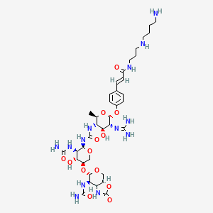 molecular formula C37H59N13O13 B1669061 Cinodine II CAS No. 60830-75-3