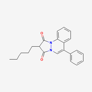 molecular formula C22H22N2O2 B1669066 Cintazone CAS No. 2056-56-6
