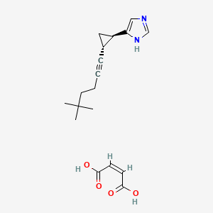 molecular formula C18H24N2O4 B1669074 Cipralisant Maleate CAS No. 223420-20-0