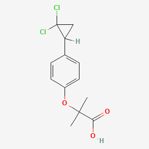 molecular formula C13H14Cl2O3 B1669075 Ciprofibrate CAS No. 52214-84-3