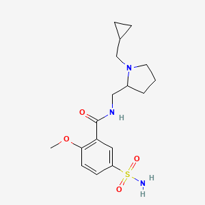 molecular formula C17H25N3O4S B1669079 Cipropride CAS No. 68475-40-1