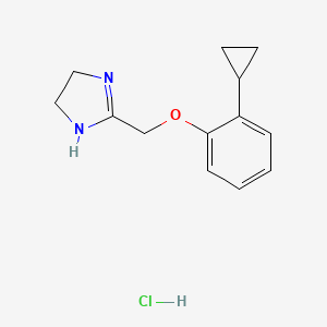 B1669081 Cirazoline hydrochloride CAS No. 40600-13-3