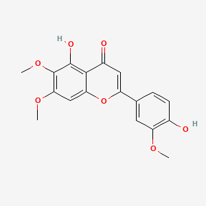 molecular formula C18H16O7 B1669082 Cirsilineol CAS No. 41365-32-6