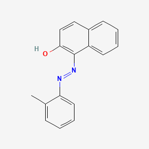 molecular formula C17H14N2O B1669088 Oil Orange ss CAS No. 2646-17-5