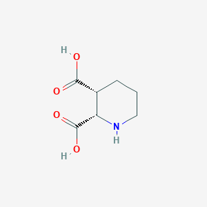 molecular formula C7H11NO4 B1669090 cis-Piperidine-2,3-dicarboxylic acid CAS No. 46026-75-9
