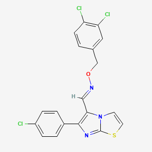 molecular formula C19H12Cl3N3OS B1669094 Citco CAS No. 338404-52-7