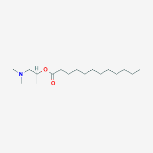 Dodecanoic acid, 2-(dimethylamino)-1-methylethyl ester