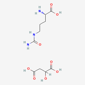 molecular formula C10H19N3O8 B1669109 瓜氨酸苹果酸 CAS No. 70796-17-7
