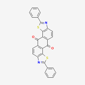 molecular formula C28H14N2O2S2 B1669114 C.I. Vat Yellow 2 CAS No. 129-09-9