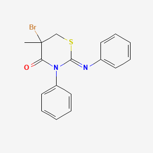 molecular formula C17H15BrN2OS B1669123 CK-17 CAS No. 86727-00-6