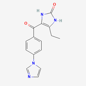 molecular formula C15H14N4O2 B1669126 CK 2289 CAS No. 101183-99-7