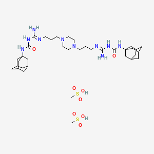 molecular formula C36H66N10O8S2 B1669128 CK0492B CAS No. 64169-11-5