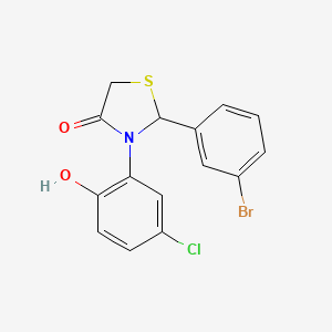 molecular formula C15H11BrClNO2S B1669129 CK-548 CAS No. 388604-55-5