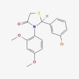 molecular formula C17H16BrNO3S B1669133 CK-869 CAS No. 388592-44-7