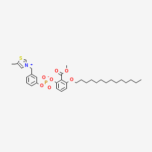 molecular formula C33H46NO7PS B1669138 CL-184005 CAS No. 140466-18-8