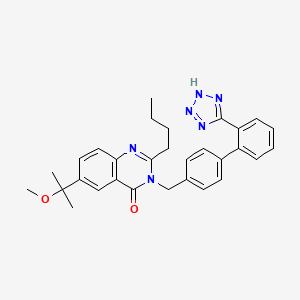 molecular formula C30H32N6O2 B1669146 CL-329167 