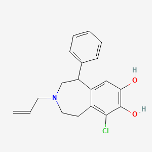 molecular formula C19H20ClNO2 B1669153 Skf 82958 CAS No. 80751-65-1