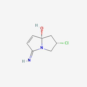 molecular formula C7H9ClN2O B1669159 Clazamycin B CAS No. 71774-49-7