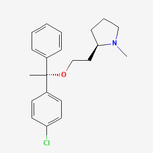 molecular formula C21H26ClNO B1669165 Clemastine CAS No. 15686-51-8
