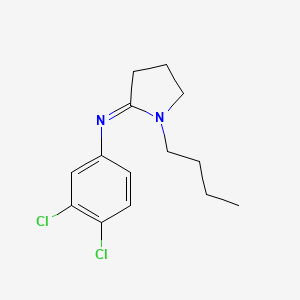 molecular formula C14H18Cl2N2 B1669168 Clenpirin CAS No. 27050-41-5