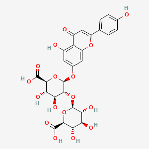 molecular formula C27H26O17 B1669170 Clerodendrin CAS No. 119738-57-7