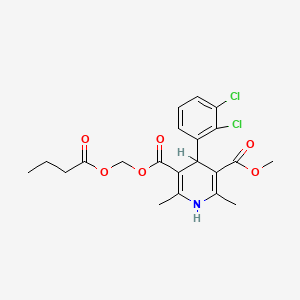 molecular formula C21H23Cl2NO6 B1669171 Clevidipine CAS No. 167221-71-8