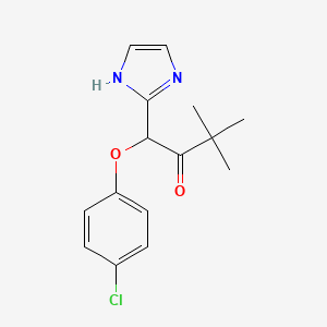molecular formula C15H17ClN2O2 B1669176 Climbazole CAS No. 38083-17-9